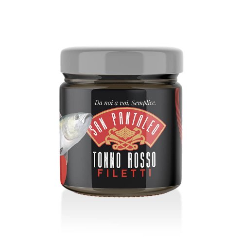 Filetti di Tonno Rosso del Mediterraneo in Olio di Oliva